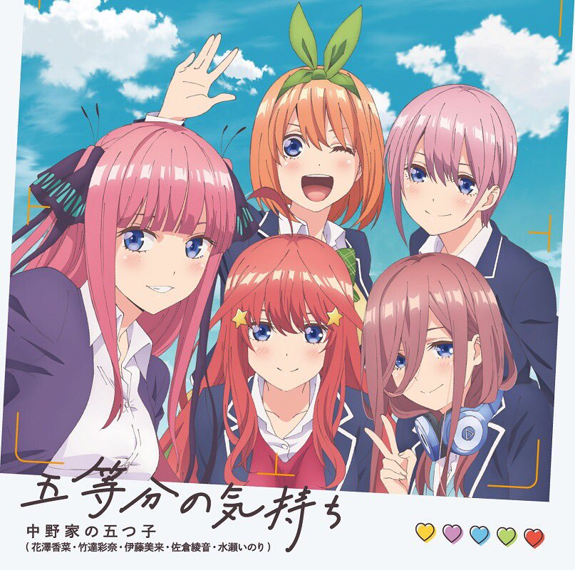 今日ACG丨TV动画《五等分的花嫁》OP试听影像公开,TV动画《为什么老师会在这里!?》视觉图公开-ANICOGA